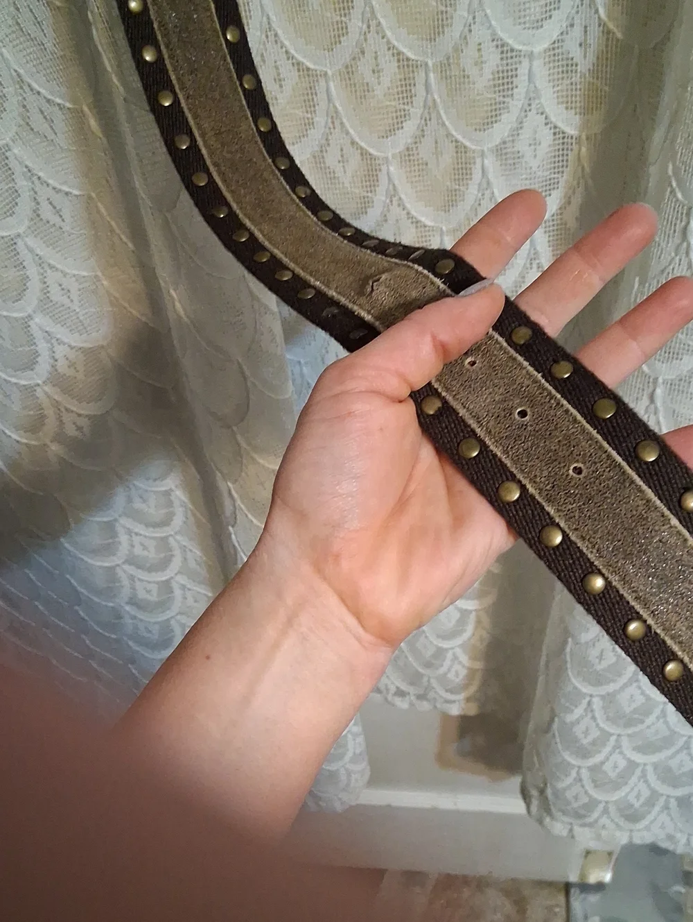 N/A brown leather